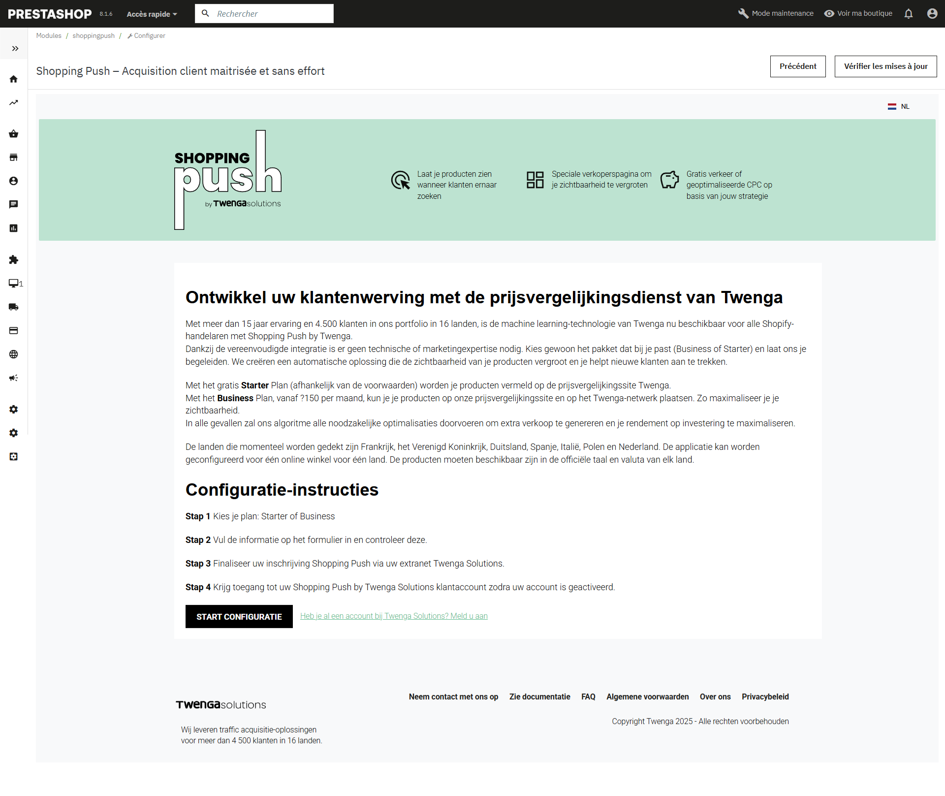 prestashop twenga configurer shopping_push